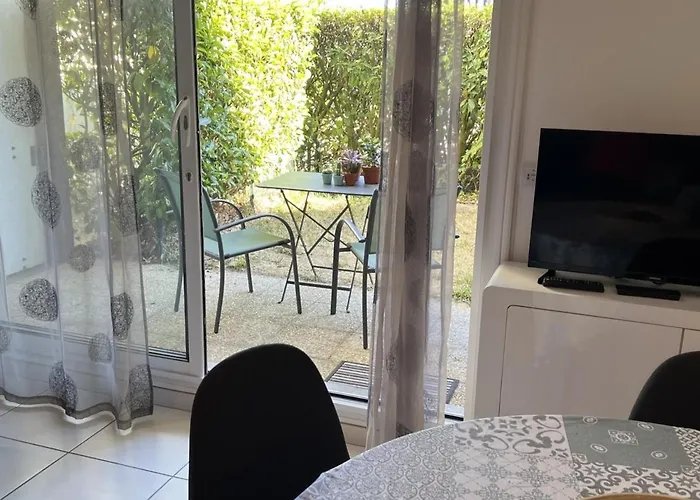 Apartment T2 Avec Jardin, Proche Et Centre, Parking Prive, Animaux Acceptes, Wi-fi Gratuit - Fr-1-487-342 *